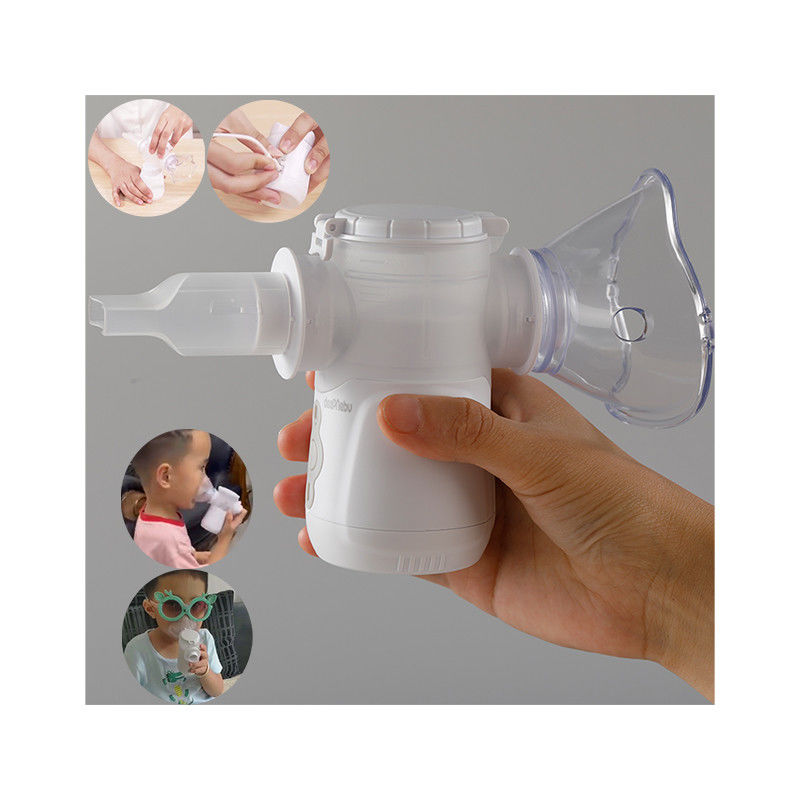 Nebulizzatore portatile tenuto in mano dell'inalatore asmatico per uso domestico 75% medico 2-3.3μm