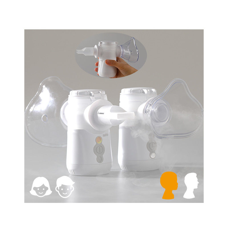 Nebulizzatore portatile tenuto in mano dell'inalatore asmatico per uso domestico 75% medico 2-3.3μm
