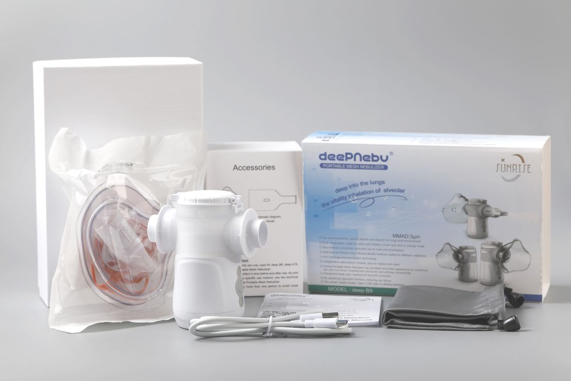 Bronchite dell'asmatico di Mesh Nebulizer Machine Vibrating For dell'inalatore di MMAD 3.12μm