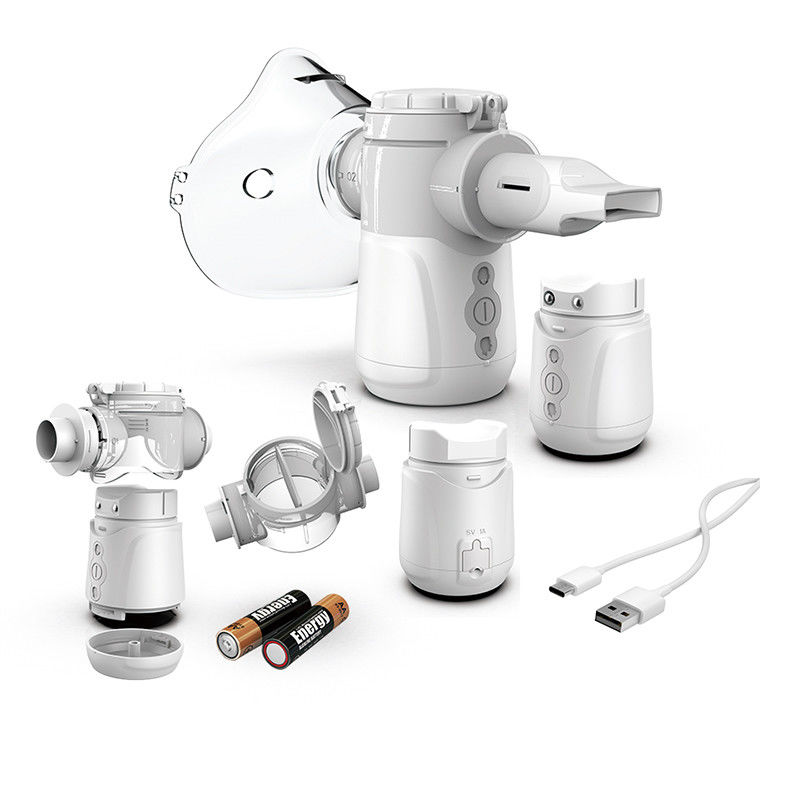 Nuova batteria Medicale Mute Mini Maschera di Respiro Libero Tossire Copd Nebulizzatore Macchina Adulti Bambini Sanitari Inalatore Mesh Nebulizzatore
