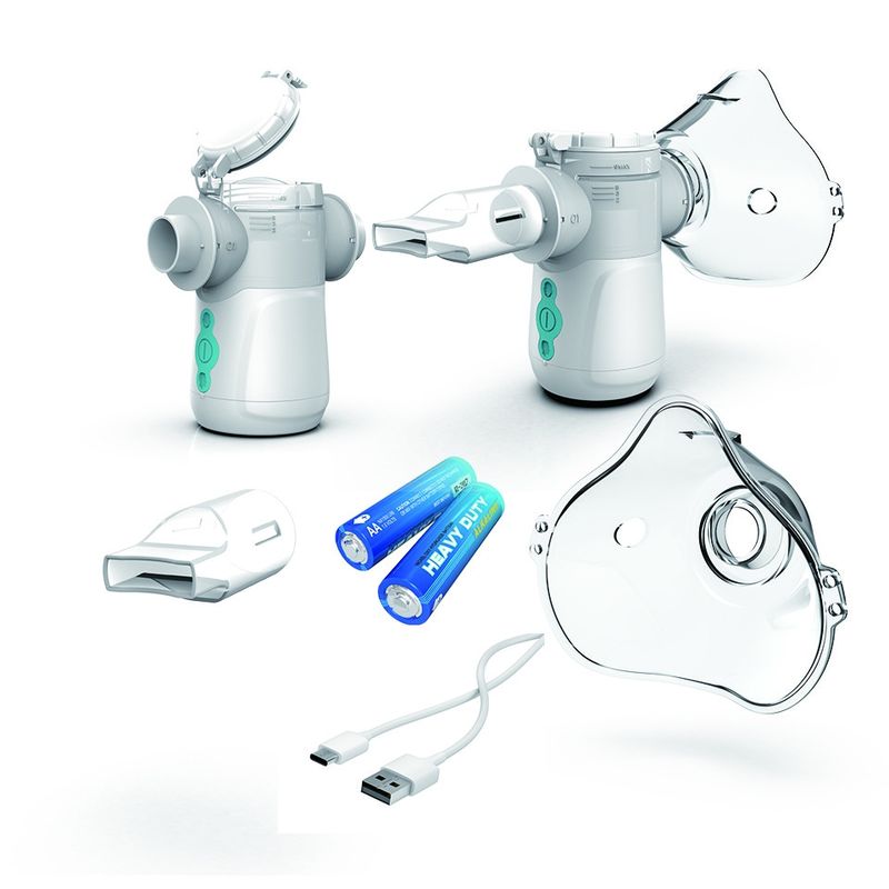 Nasal 2022 Infanti caldi Nebulizzatore per tosse muta Macchine per adulti Bambini Mesh Aspiratore a membrana freddo Nebulizzatore a maglia portatile