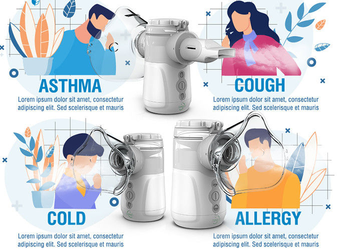 Nasal 2022 Infanti caldi Nebulizzatore per tosse muta Macchine per adulti Bambini Mesh Aspiratore a membrana freddo Nebulizzatore a maglia portatile