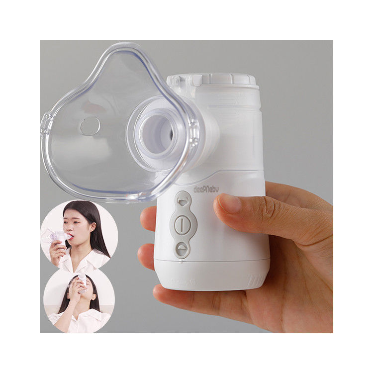 I bambini tossiscono la batteria smontabile domestica portatile fredda di CC USB del nebulizzatore 0.35mL/Min
