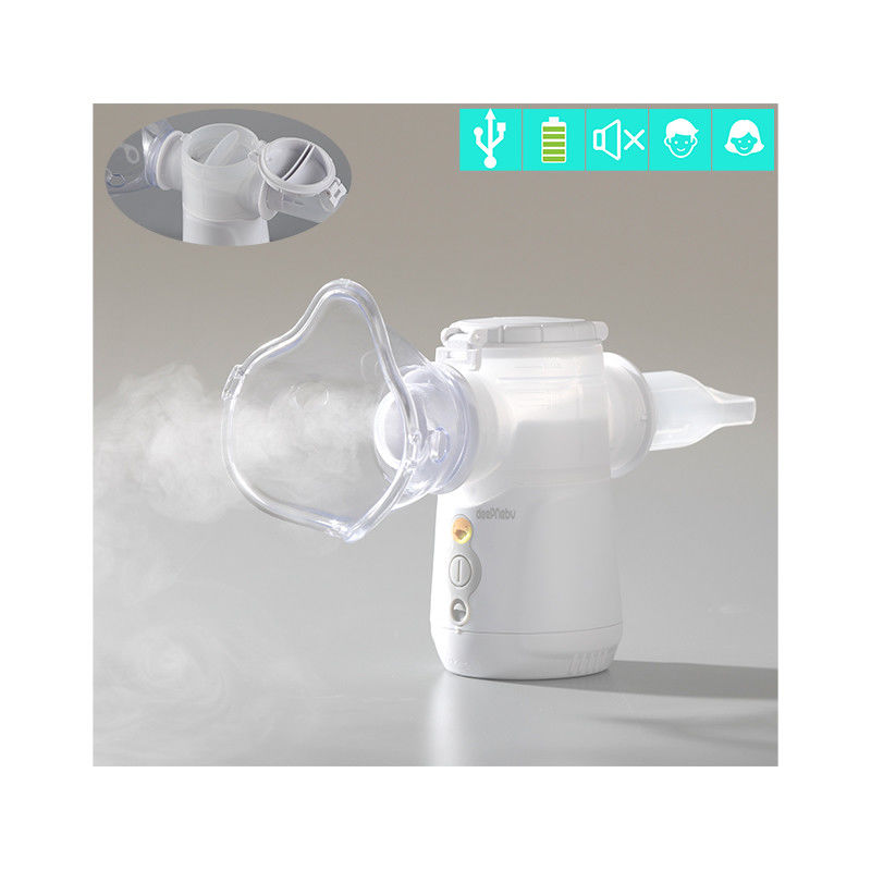 Batteria medica 3μm 40dB di USB del nebulizzatore dell'inalatore di asma di Homecare per l'adulto dei bambini