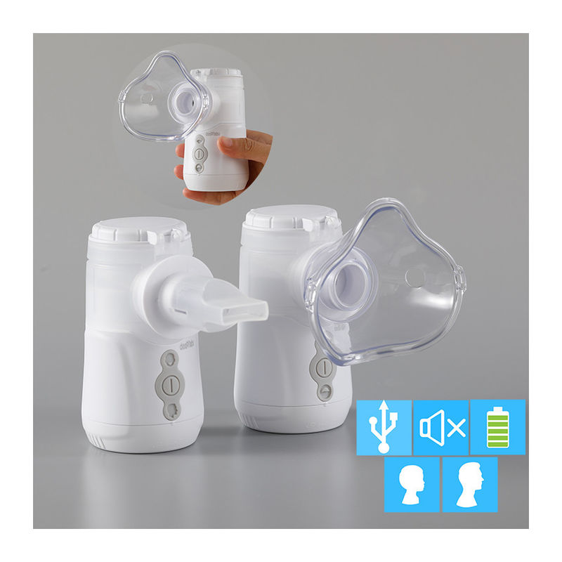 Trattamento respirante 2.2μm - 3.6μm a doppio canale della macchina domestica portatile del nebulizzatore
