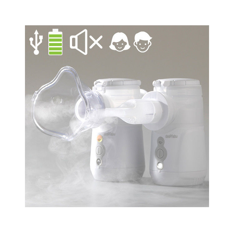 Nebulizzatore smontabile della casa di asma della batteria per la tosse 87% freddo di C.I. 1-4um