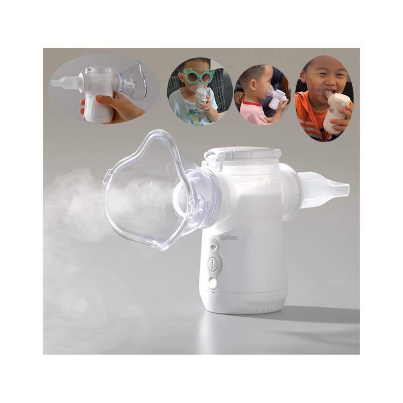 Tosse fredda Mesh Ultrasonic Handheld Nebulizer 1.95μm - 3.35μm 40dB per i bambini
