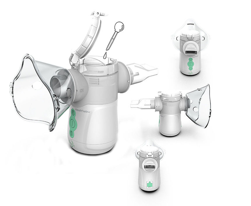 PC 3.06μm dell'ABS clinico di Mesh Nebulizer For Asthma Cough IPX4 pp dell'erba medica di effetto