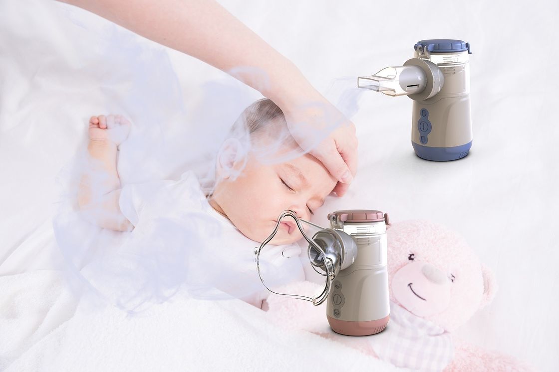 Nebulizzatore a rete per adulti a batteria AA o a corrente continua USB per bambini per bronchioli alveolici