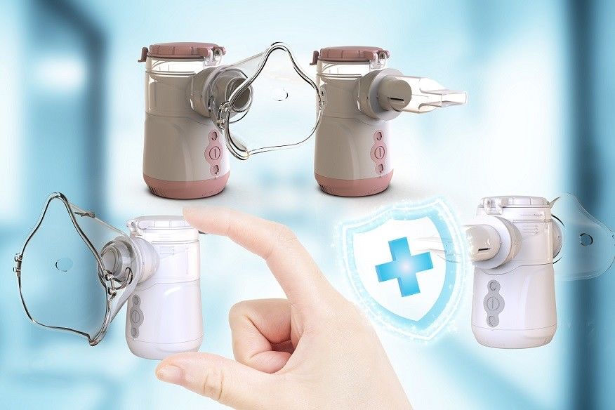Nebulizzatore a rete a batteria USB tipo C Modi regolabili per pediatri e adulti