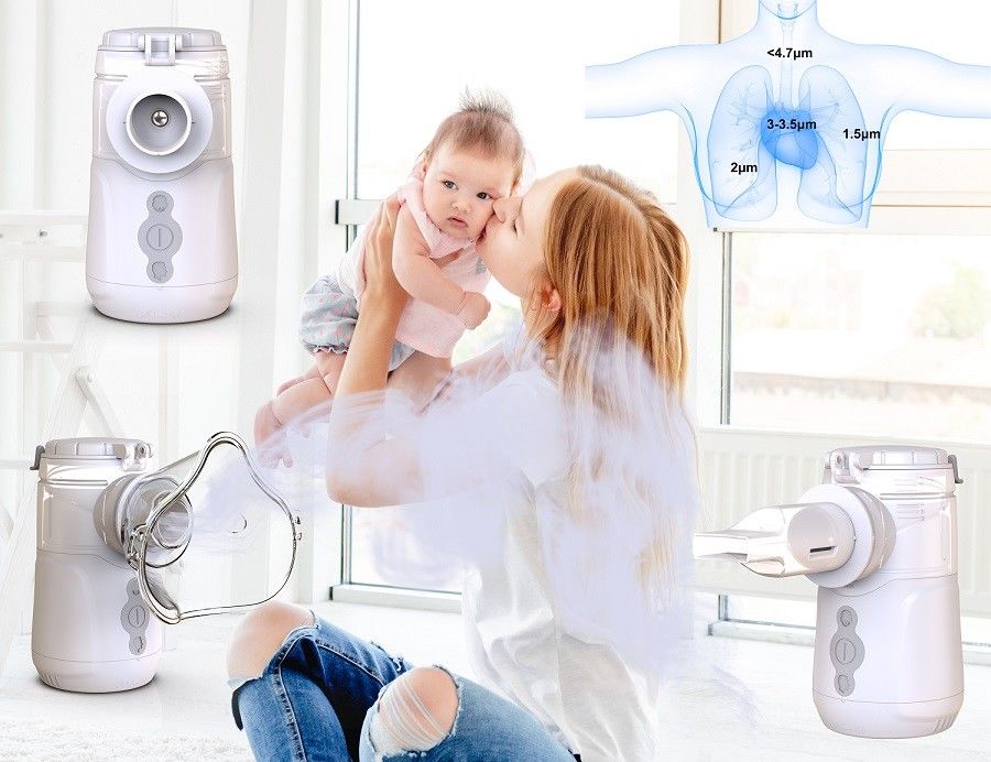 Macchina nebulizzatrice a maglia con 2 modalità per bambini e adulti superiore al compressore