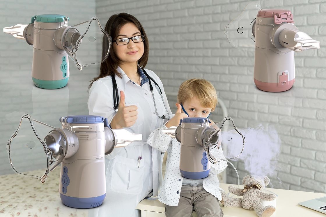 1-4.7μm Dimensione particellare fine Vibrating Mesh Inhaler Aerosol Delivery per bambini o adulti
