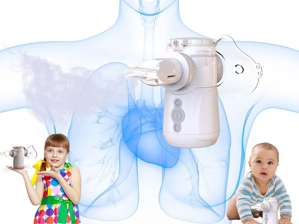 1-4μm Vibratore a maglia inalatore con Vibratore a maglia per malattie respiratorie